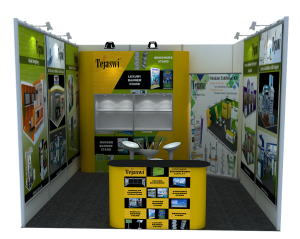 Shell Scheme Portable Exhibition Combo Kit- TD1S-05