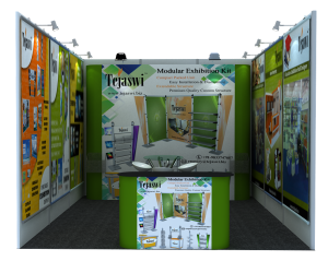 Shell Scheme Portable Exhibition Combo Kit- TD1S-04